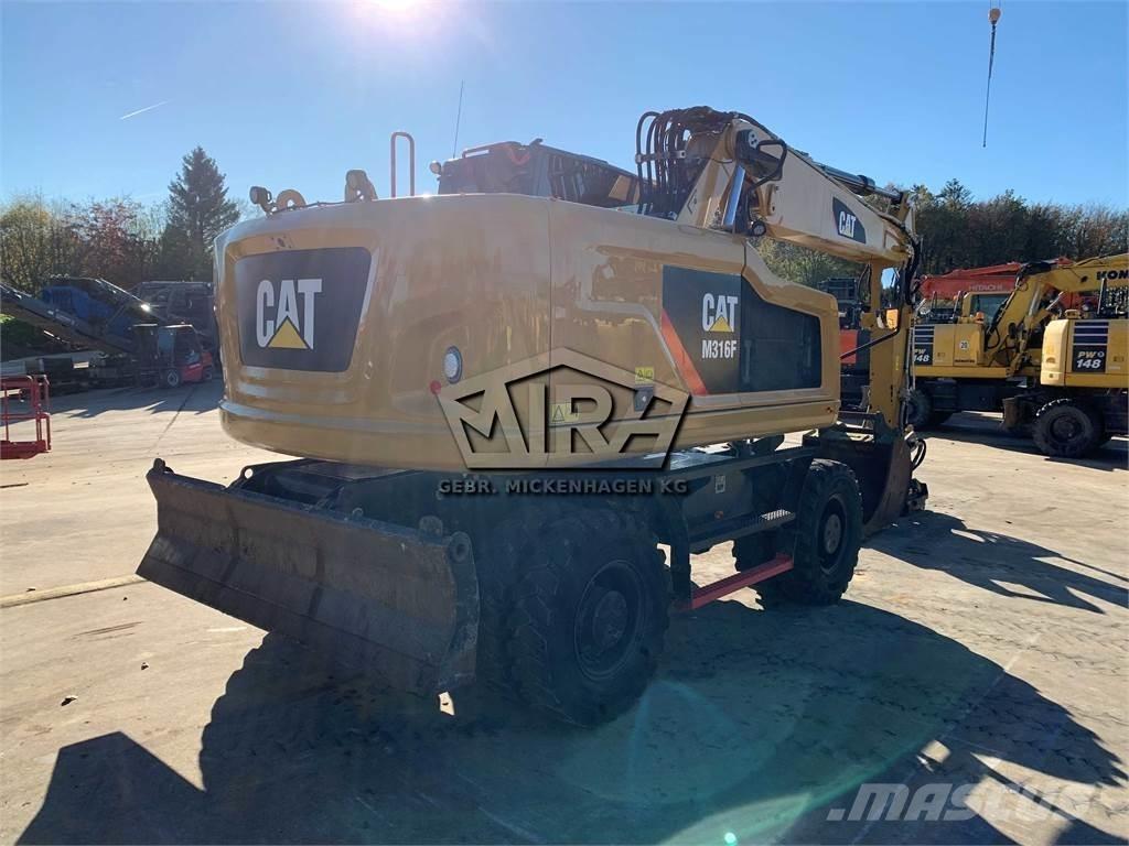 CAT M 316 F Wielgraafmachines
