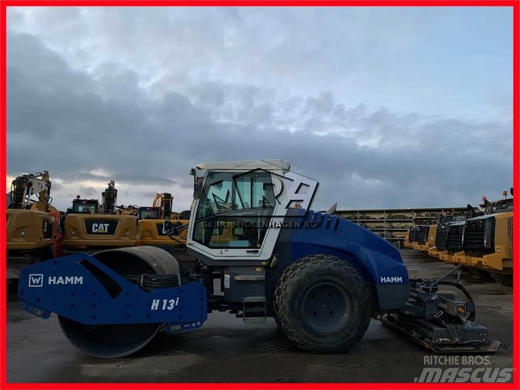 Hamm H 13i + Platten Trilrolwalsen