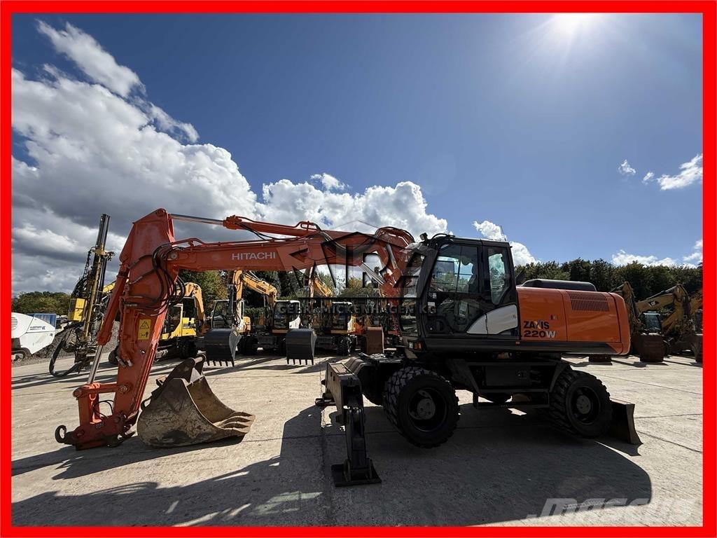 Hitachi ZX220W-6 Wielgraafmachines