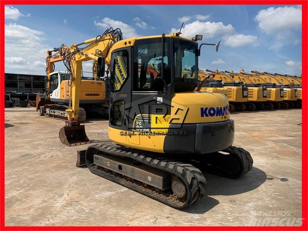 Komatsu PC80 MR-3 Minigraafmachines < 7t