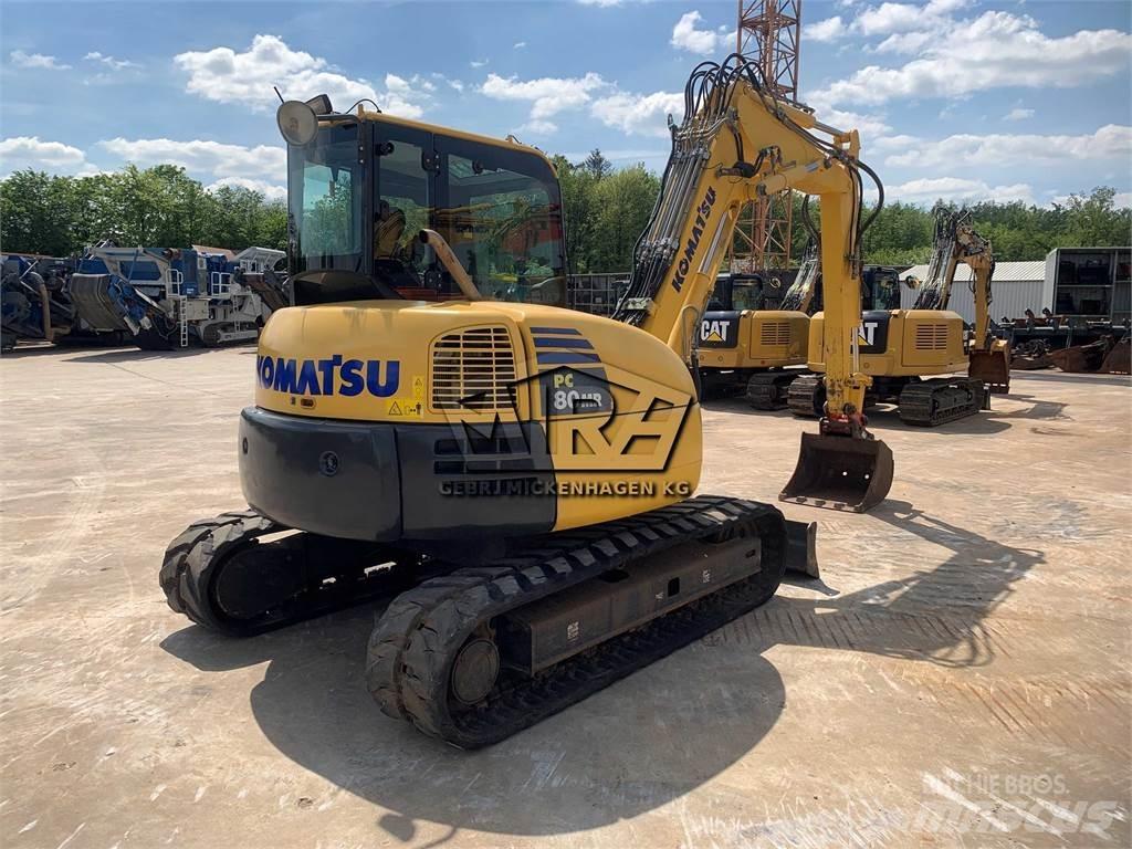 Komatsu PC80 MR-3 Minigraafmachines < 7t