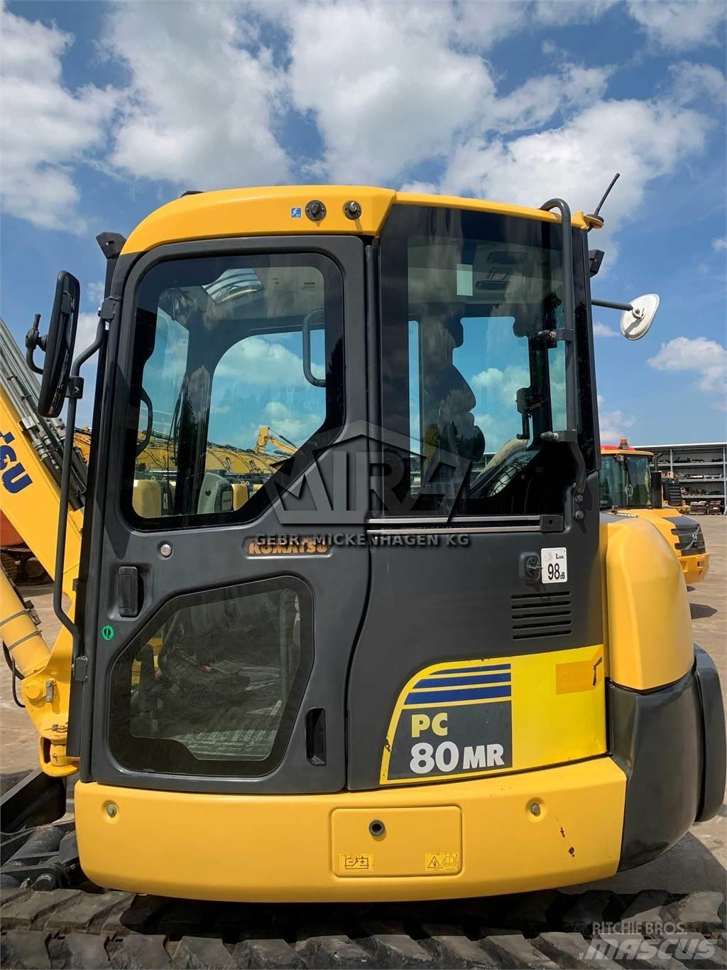 Komatsu PC80 MR-3 Minigraafmachines < 7t