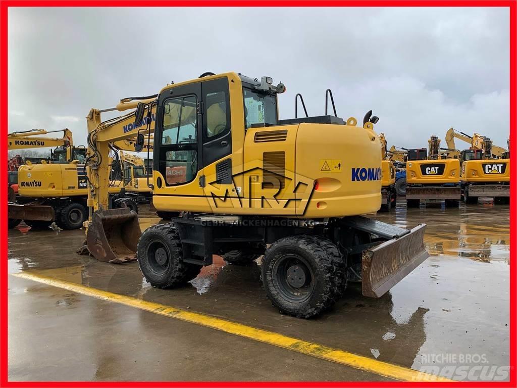 Komatsu PW148-10 Wielgraafmachines
