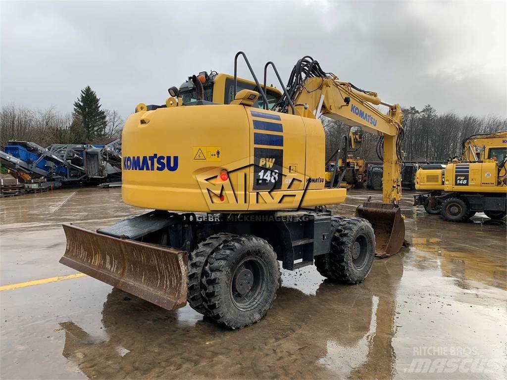 Komatsu PW148-10 Wielgraafmachines