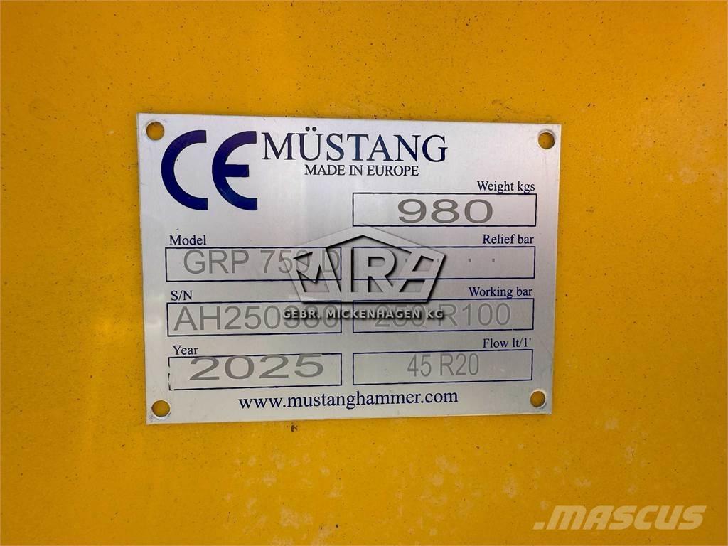 Mustang GRP750D Grijpers