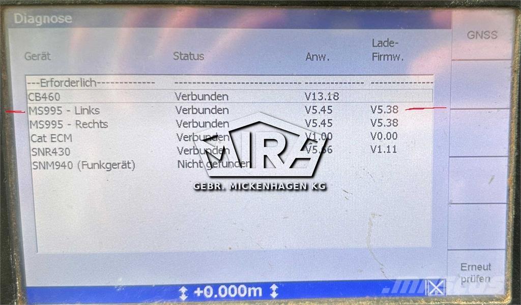 Trimble MS995 Bouw - Overige