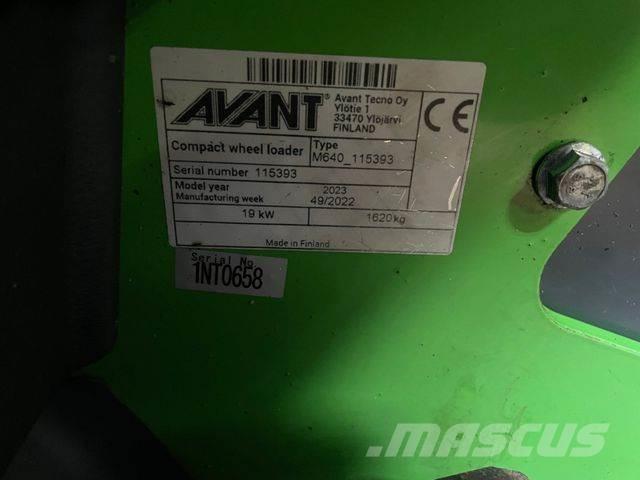 Avant Tecno 640 Wielladers