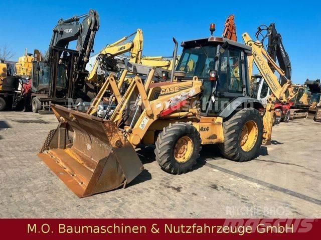 CASE 580 LPS / AC / 4x4 Graaf-laadcombinaties