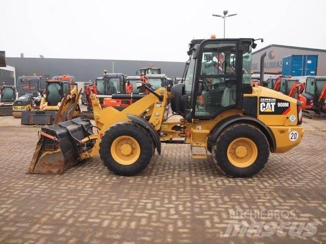 CAT 908M / 35 km/h Wielladers