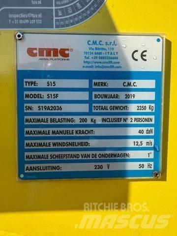 CMC S15F Neuwertig!! Aanhanger hoogwerkers