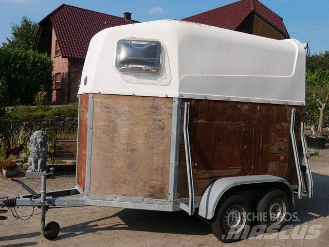  Holz Poly 2 Pferde Veetransport aanhanger