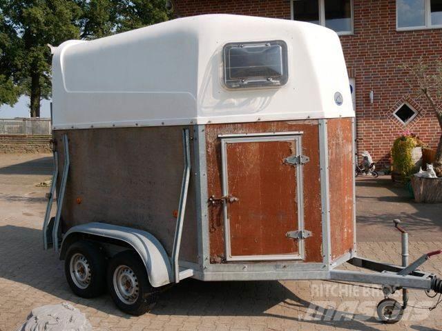  Holz Poly 2 Pferde Veetransport aanhanger