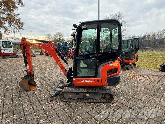 Kubota KX018-4 Minigraafmachines < 7t