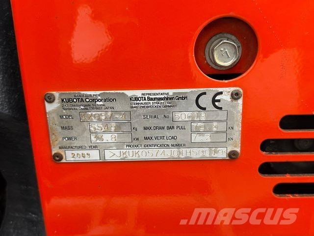 Kubota KX057-4 Minigraafmachines < 7t