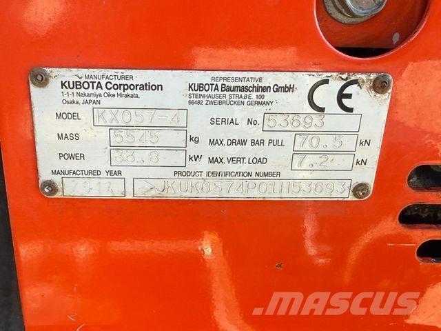 Kubota KX057-4 Minigraafmachines < 7t