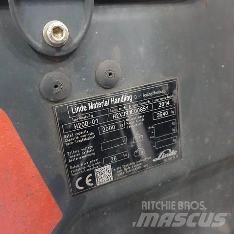 Linde H20D-01 Diesel heftrucks