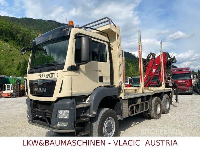 MAN TGS 33.480 6x6 Hout-Bakwagens