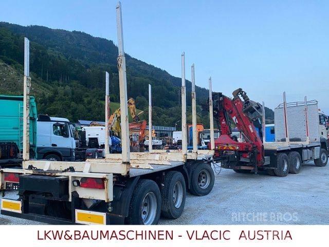 MAN TGS 33.480 6x6 Hout-Bakwagens
