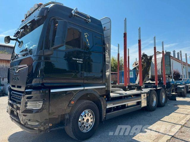 MAN TGX 26.580 Hout-Bakwagens