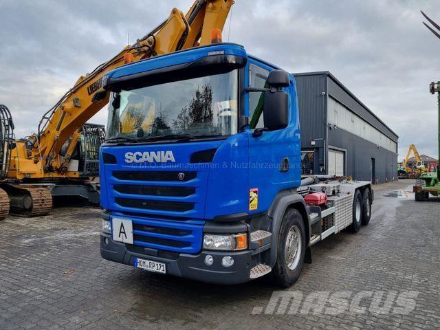 Scania G 450 Vrachtwagen met containersysteem