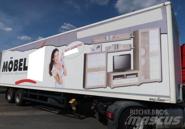 Spier SGL 290 Gesloten opleggers
