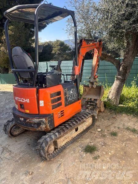 Hitachi zx19 Minigraafmachines < 7t