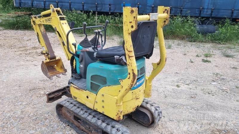 Yanmar SV08 Minigraafmachines < 7t