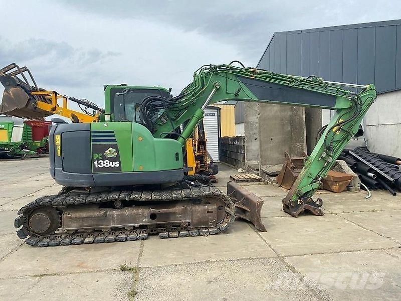 Komatsu PC138-8 Rupsgraafmachines