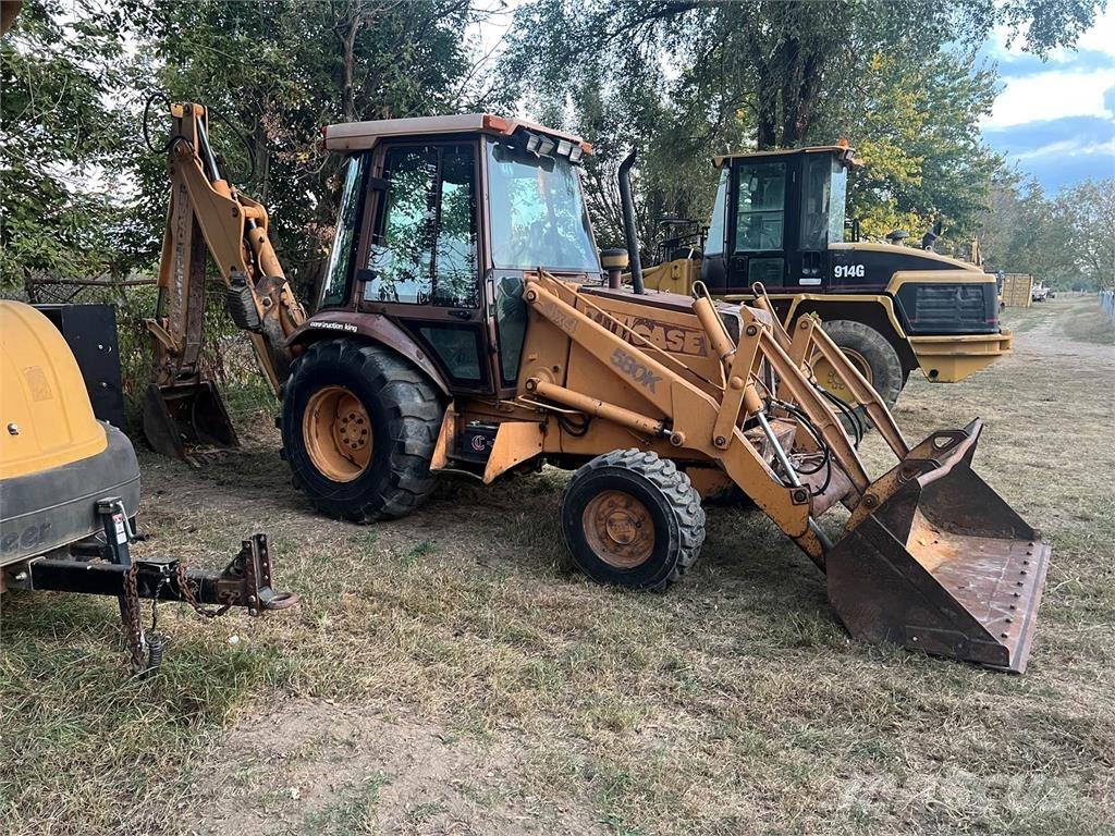 CASE 580K Graaf-laadcombinaties