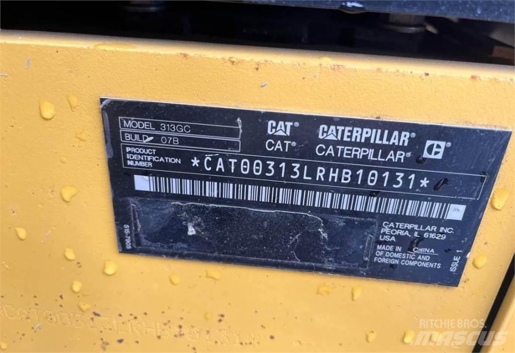 CAT 313 GC Rupsgraafmachines