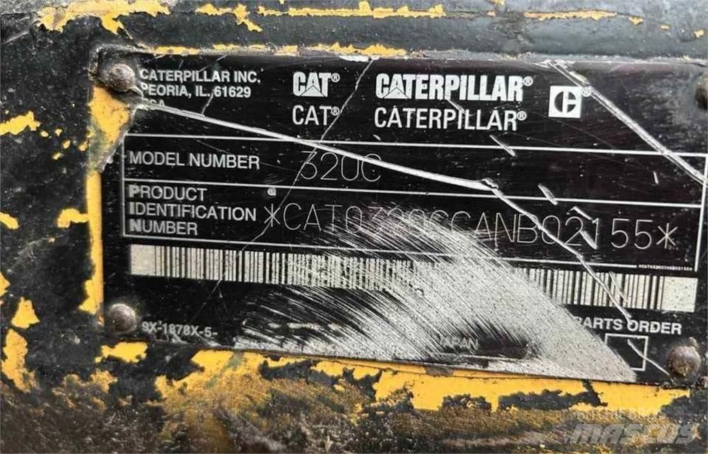 CAT 320C Rupsgraafmachines