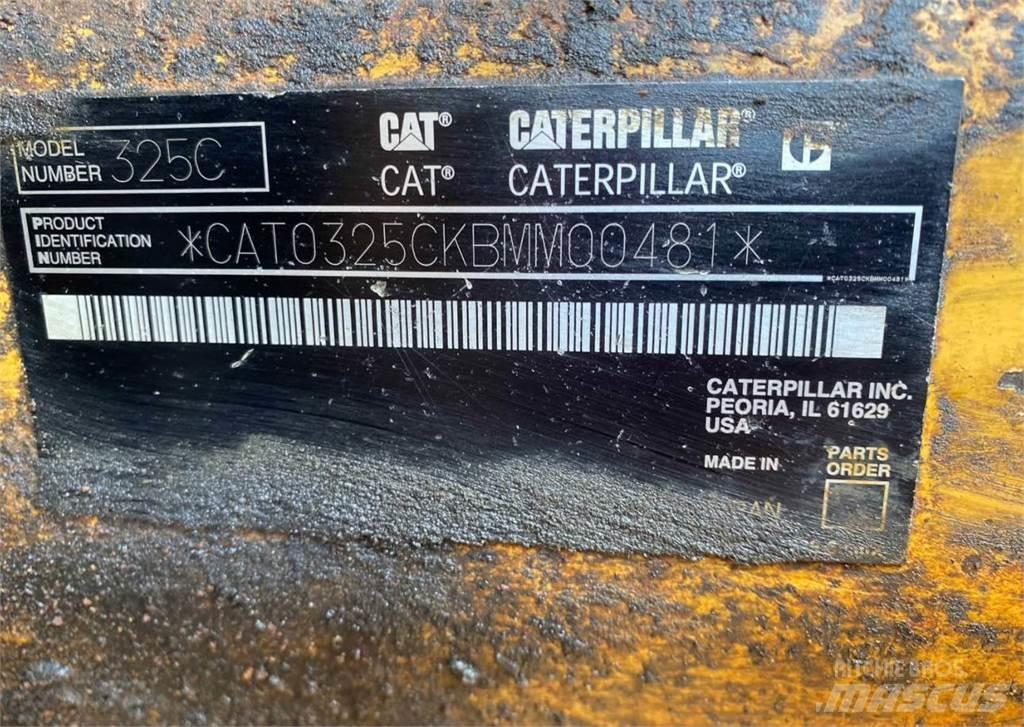 CAT 325C Rupsgraafmachines