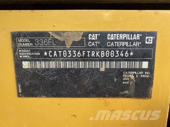 CAT 336FL Rupsgraafmachines