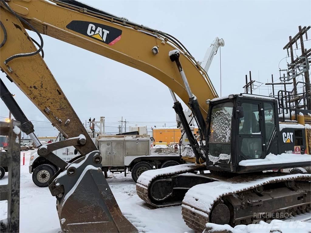 CAT 349D2 Rupsgraafmachines