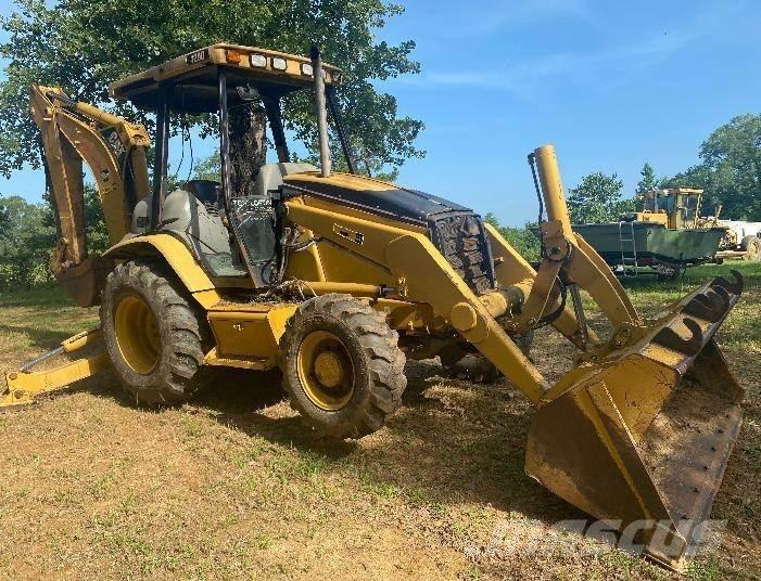 CAT 420D Wielladers