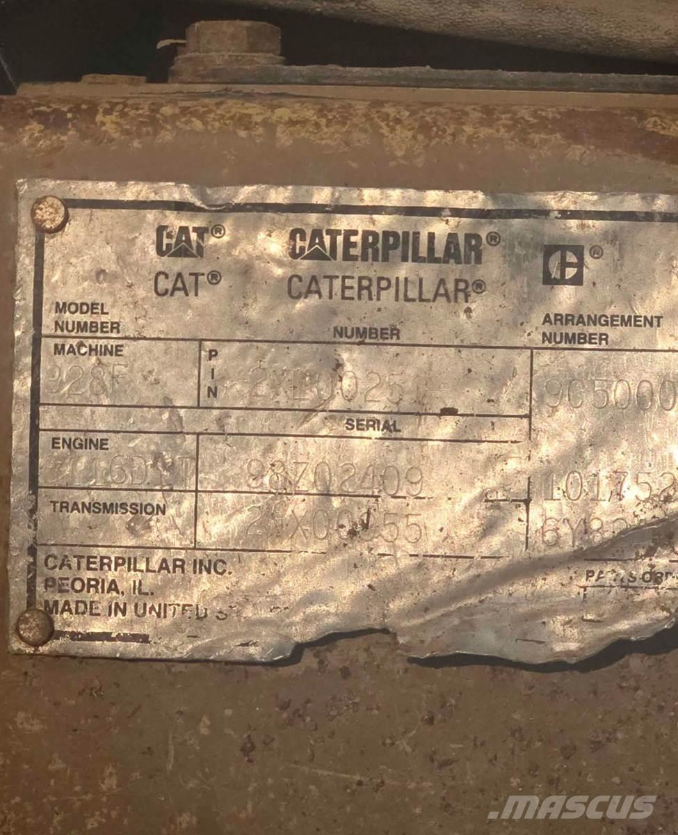 CAT 928F Wielladers