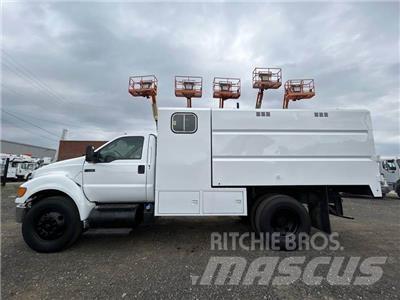 Ford F-750 Hout snipper voertuigen