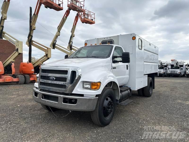 Ford F-750 Hout snipper voertuigen