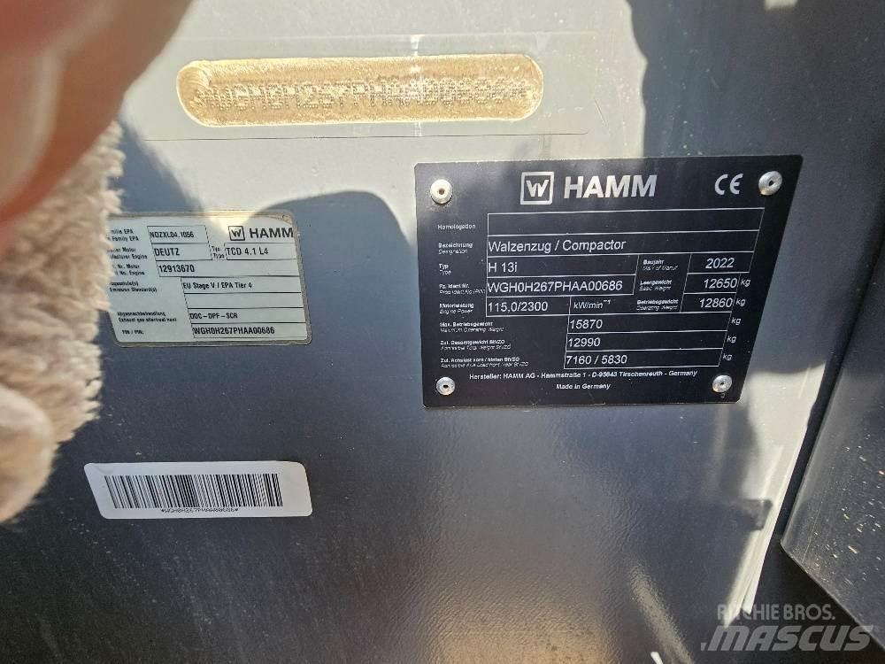 Hamm H13I Trilrolwalsen