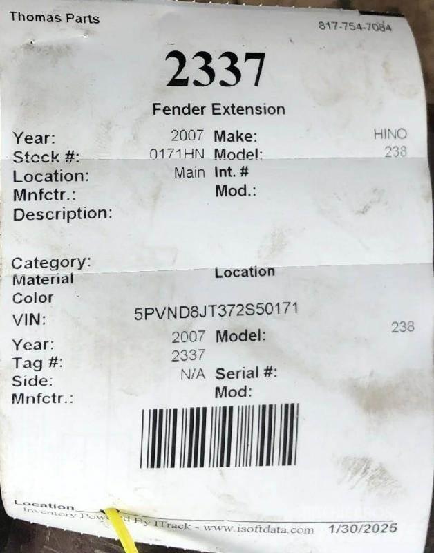 Hino 238 Transport - Anderen