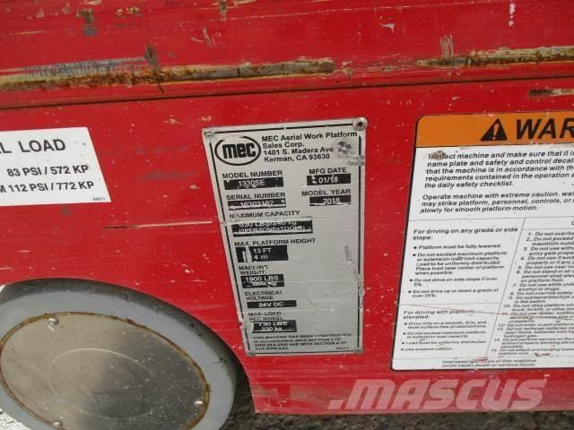 MEC 1330SE Schaarhoogwerkers