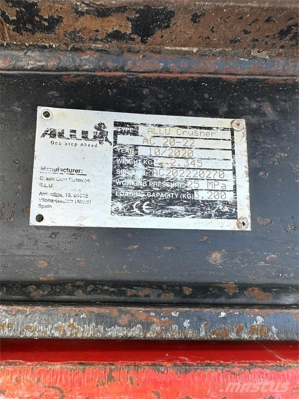 Allu AC 20-22 Bouw - Overige