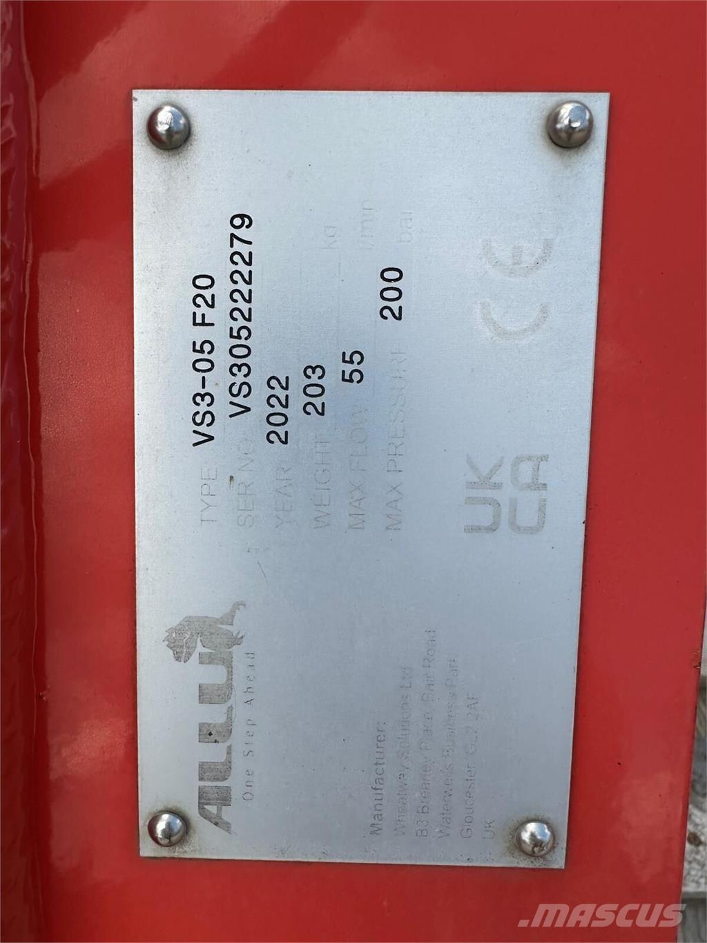 Allu VS 3-05 Bouw - Overige