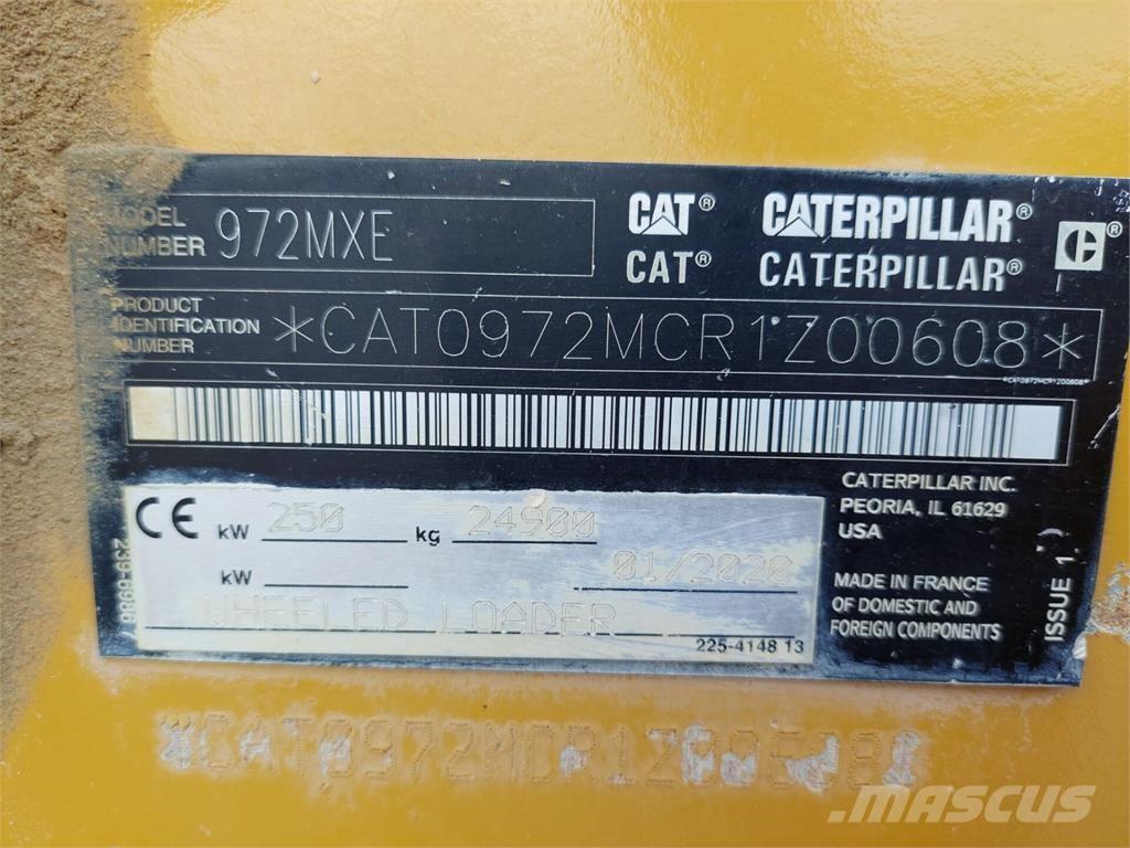 CAT 972MXE Wielladers