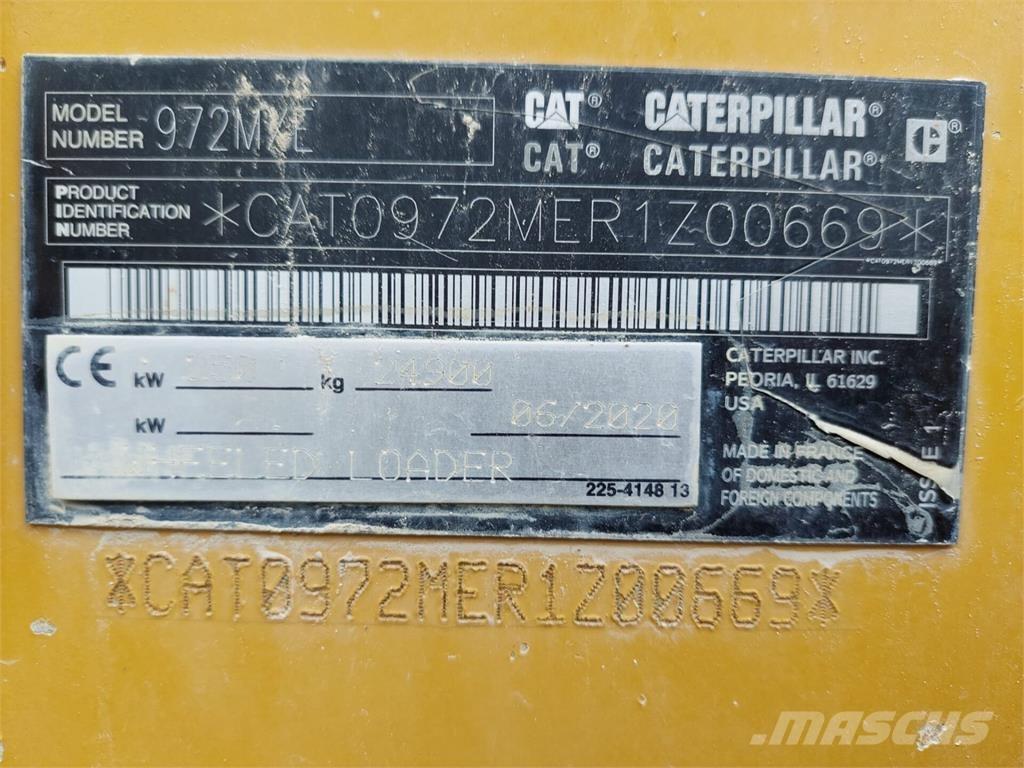 CAT 972MXE Wielladers