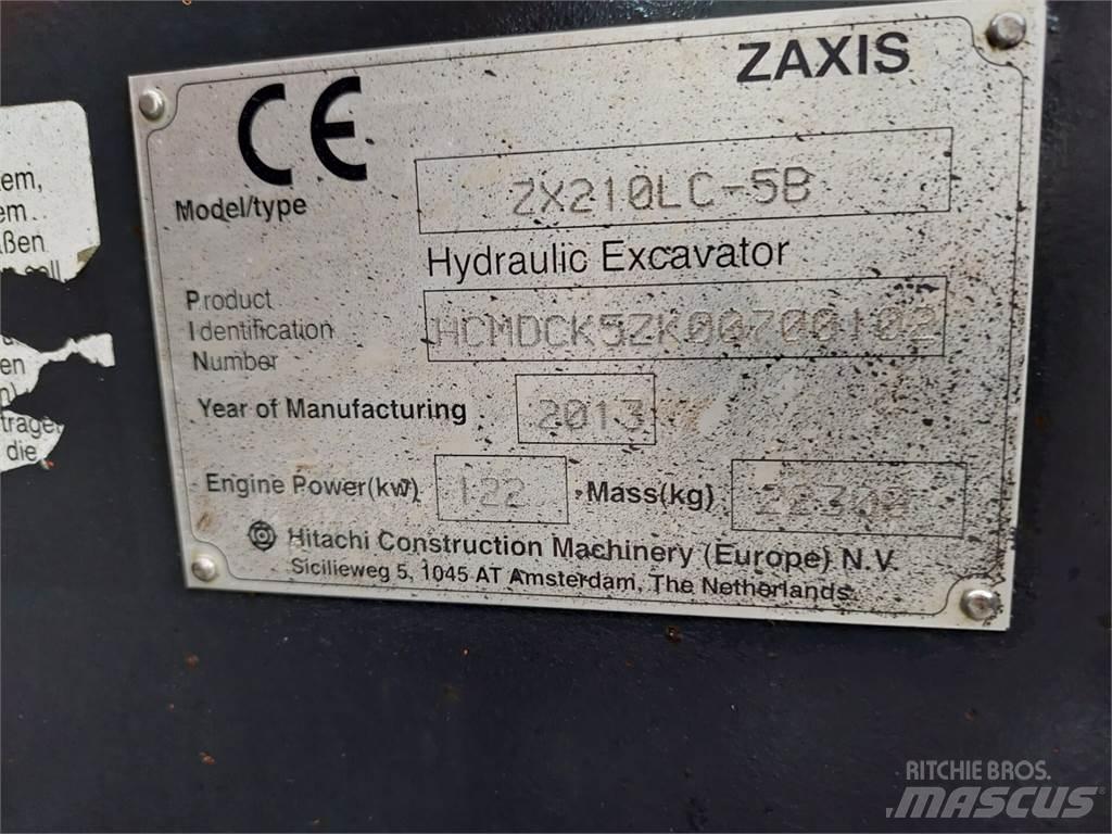 Hitachi ZX 210LC Rupsgraafmachines