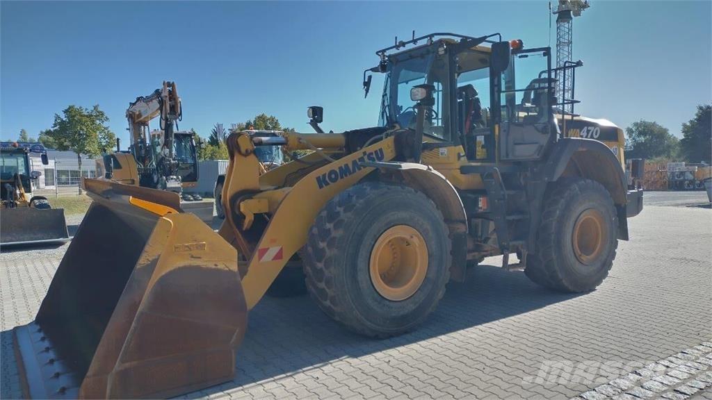 Komatsu WA 470-8 Wielladers