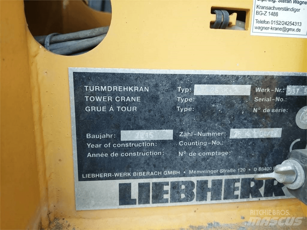 Liebherr 26K.1 Bouw - Overige