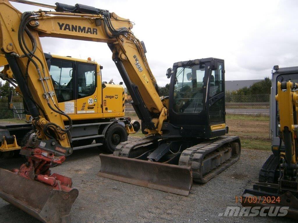 Yanmar SV 100-2PB Rupsgraafmachines