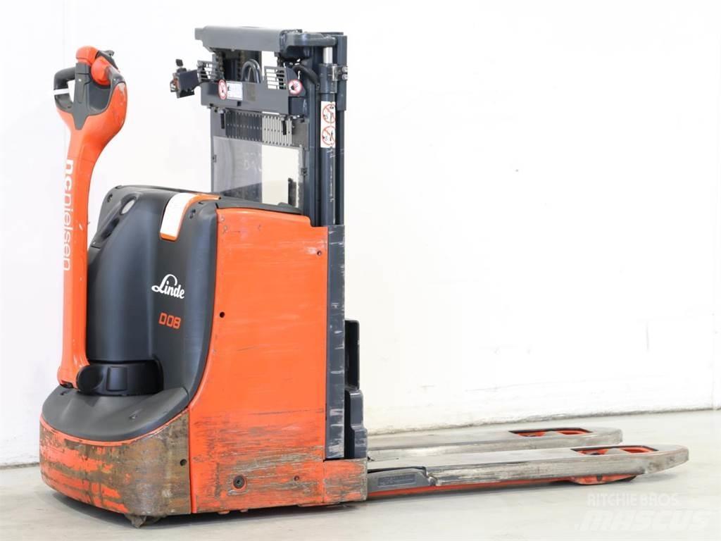 Linde D08/1160 Meeloop stapelaar